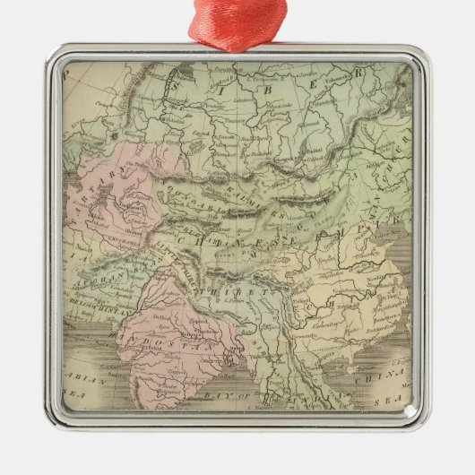 アジア16 メタルオーナメント (正面)