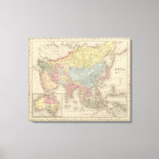 アジア17 キャンバスプリント (正面)