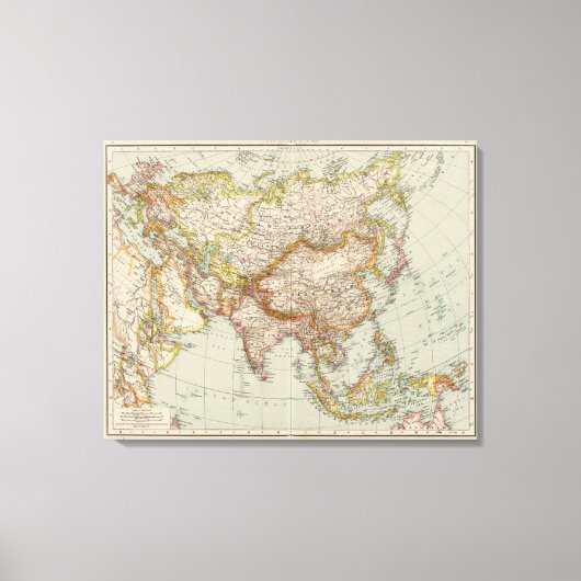 アジア17 キャンバスプリント (正面)