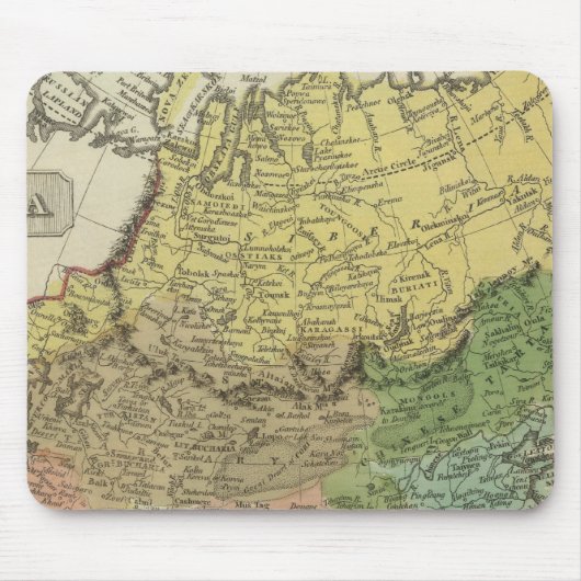 アジア17 マウスパッド (正面)