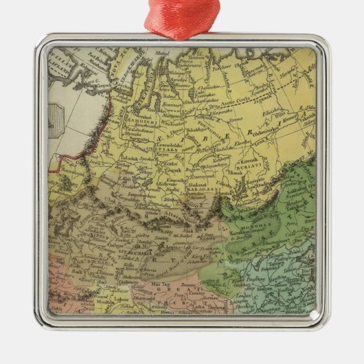 アジア17 メタルオーナメント (正面)