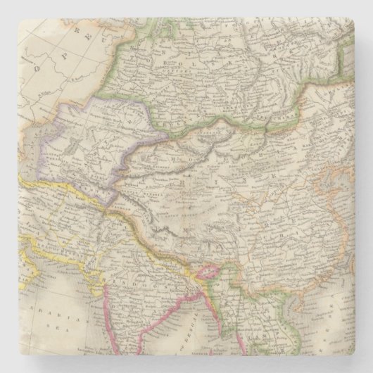 アジア18 ストーンコースター (正面)