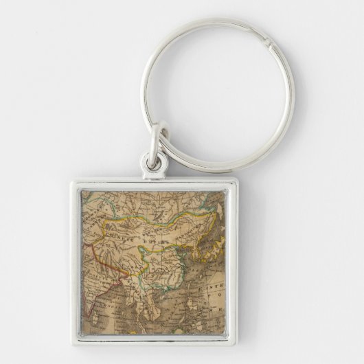 アジア19 キーホルダー (正面)