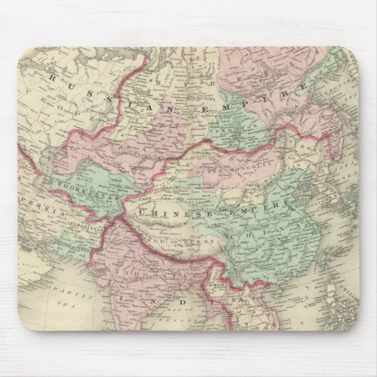 アジア19 マウスパッド (正面)