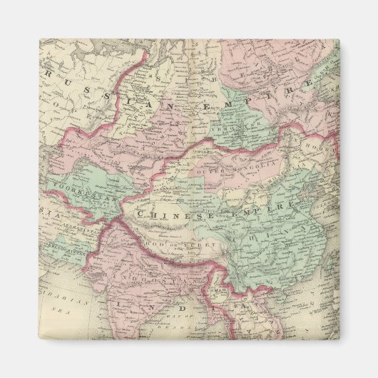 アジア19 マグネット (正面)