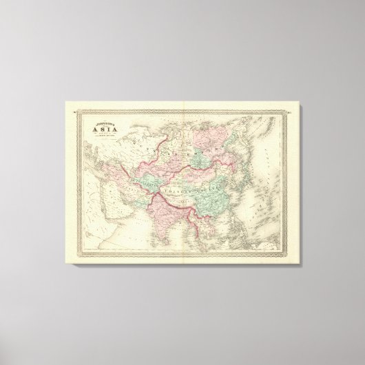 アジア21 キャンバスプリント (正面)