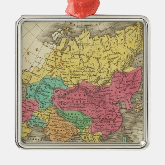 アジア21 メタルオーナメント (正面)