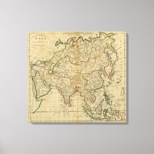 アジア22 キャンバスプリント (正面)