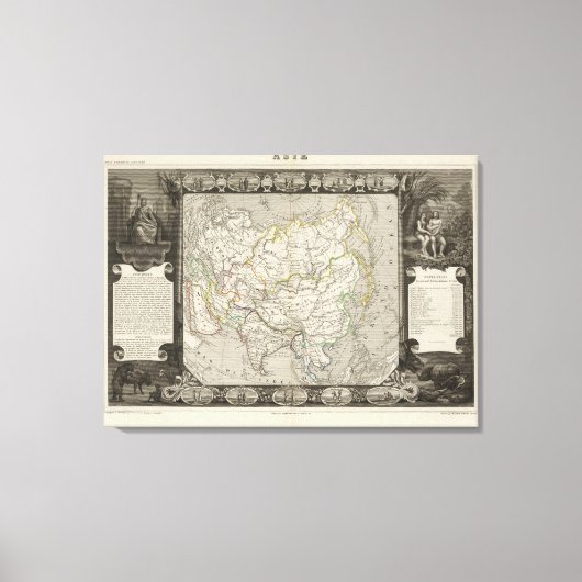 アジア22 キャンバスプリント (正面)