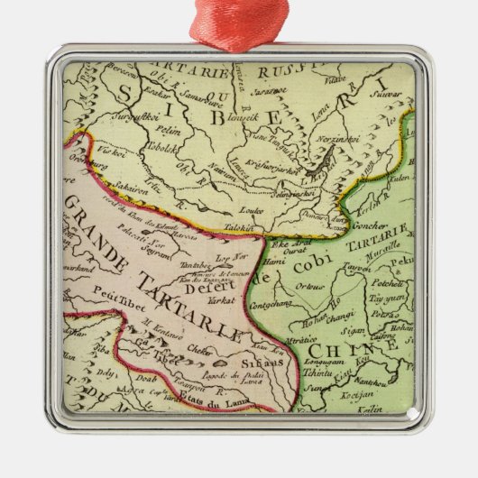 アジア23 メタルオーナメント (正面)