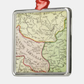 アジア23 メタルオーナメント (左)