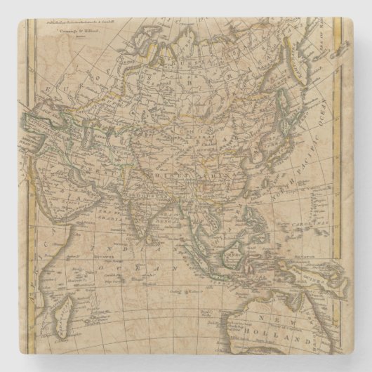 アジア24 ストーンコースター (正面)