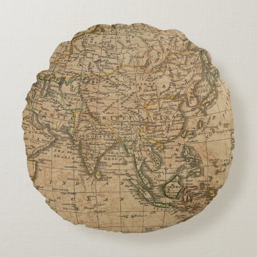 アジア24 ラウンドクッション (正面)