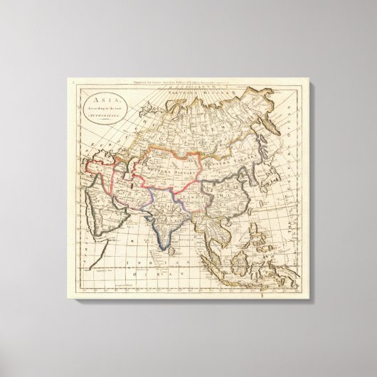 アジア25 キャンバスプリント (正面)