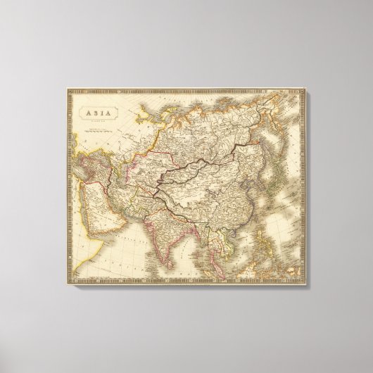 アジア25 キャンバスプリント (正面)