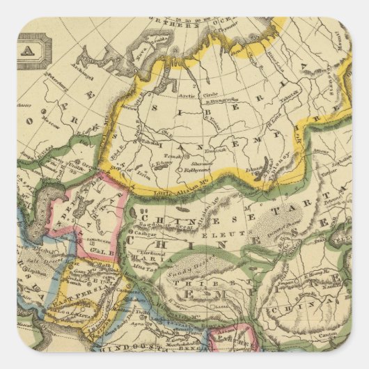 アジア25 スクエアシール (正面)