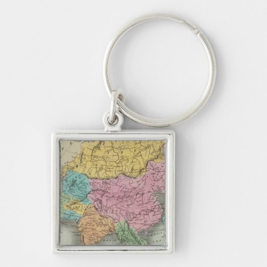 アジア26 キーホルダー (正面)