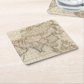 アジア26 スクエアペーパーコースター (アングル)