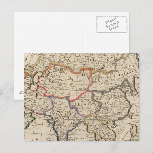 アジア26 ポストカード (正面/裏面)