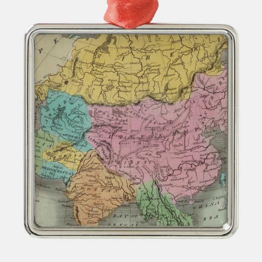 アジア26 メタルオーナメント (正面)