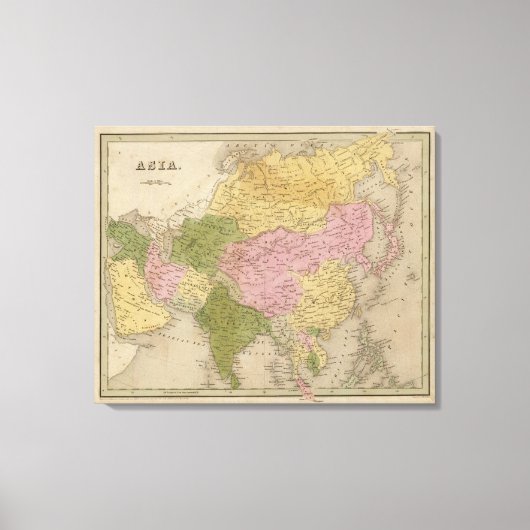 アジア27 キャンバスプリント (正面)