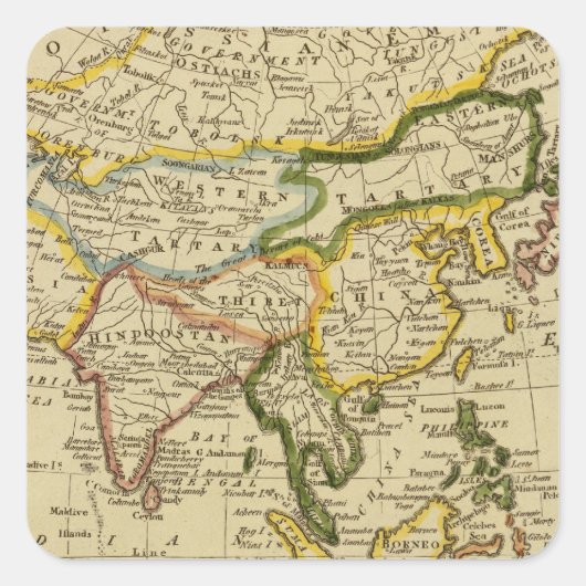 アジア27 スクエアシール (正面)