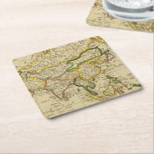 アジア27 スクエアペーパーコースター (アングル)