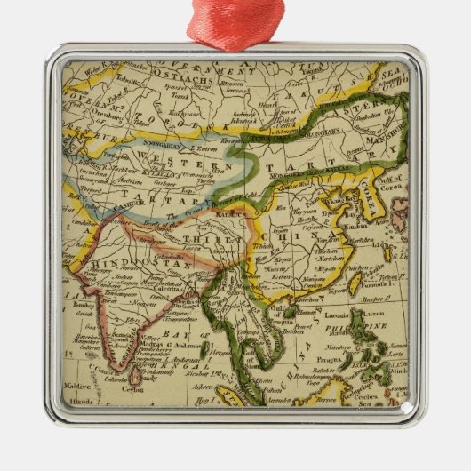 アジア27 メタルオーナメント (正面)