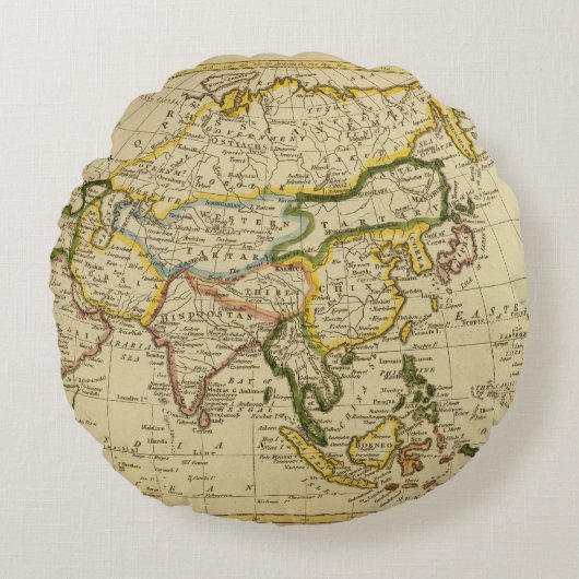 アジア27 ラウンドクッション (正面)