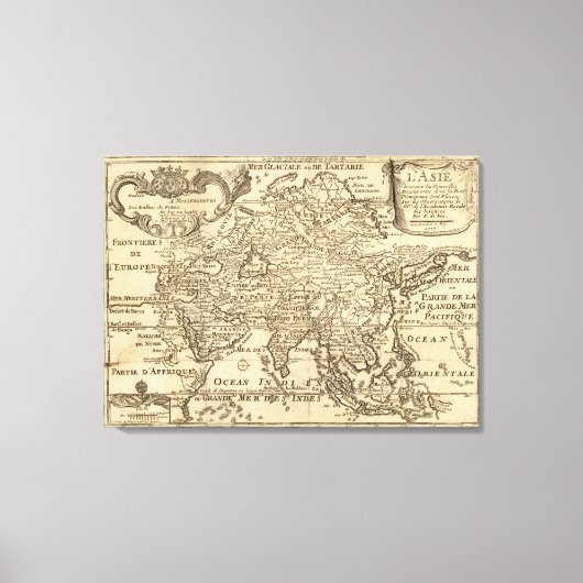 アジア28 キャンバスプリント (正面)