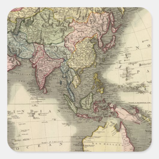 アジア28 スクエアシール (正面)