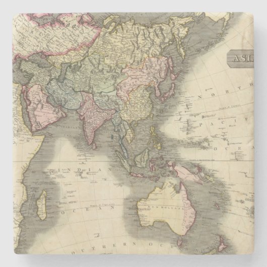 アジア28 ストーンコースター (正面)