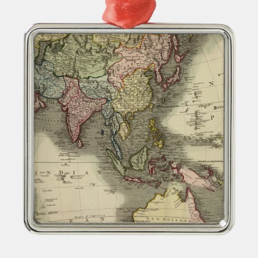 アジア28 メタルオーナメント (正面)