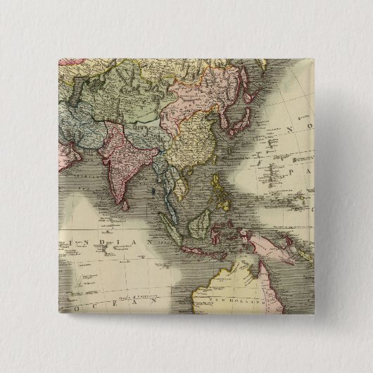 アジア28 缶バッジ (正面)