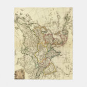 アジア29 フリースブランケット (正面)