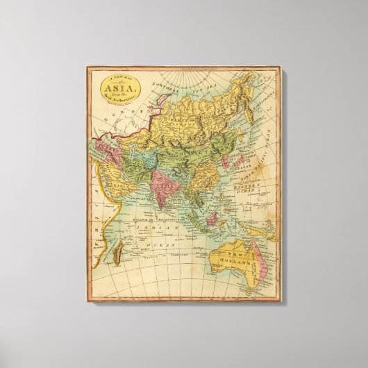 アジア2 キャンバスプリント (正面)