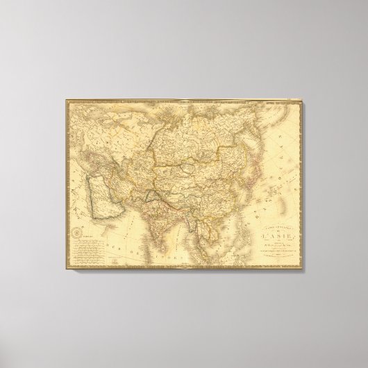 アジア34 キャンバスプリント (正面)