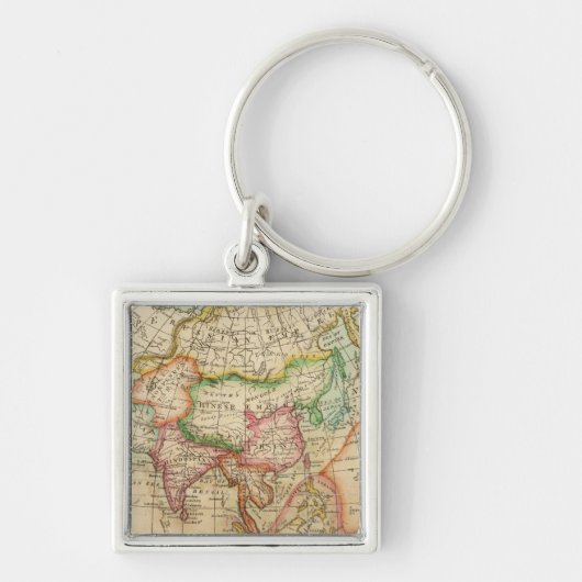 アジア34 キーホルダー (正面)