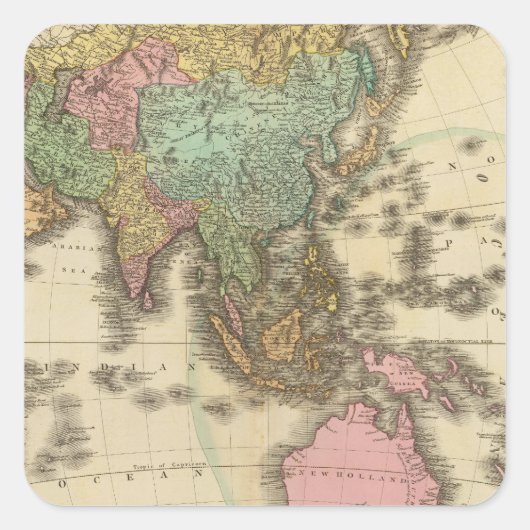 アジア39 スクエアシール (正面)