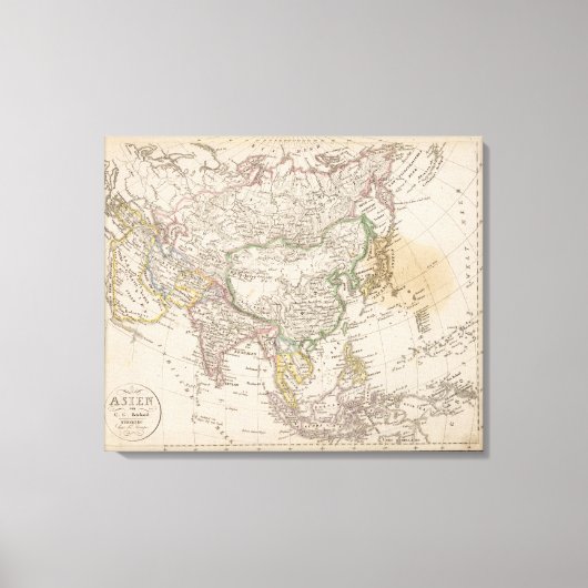 アジア3 キャンバスプリント (正面)