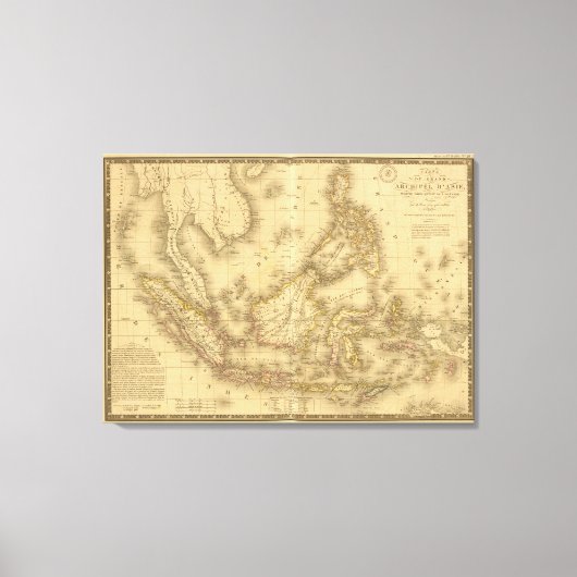 アジア3 キャンバスプリント (正面)