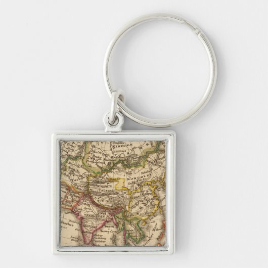 アジア3 キーホルダー (正面)