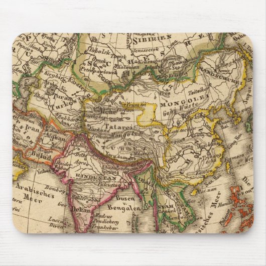 アジア3 マウスパッド (正面)