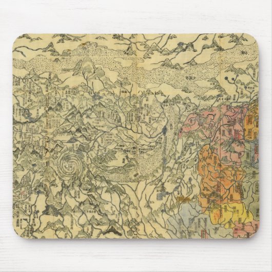 アジア42 マウスパッド (正面)