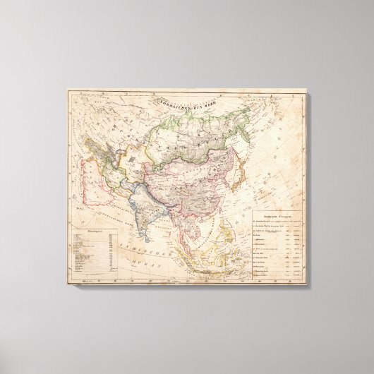 アジア43 キャンバスプリント (正面)