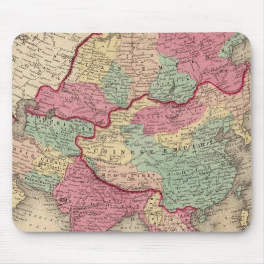 アジア43 マウスパッド (正面)