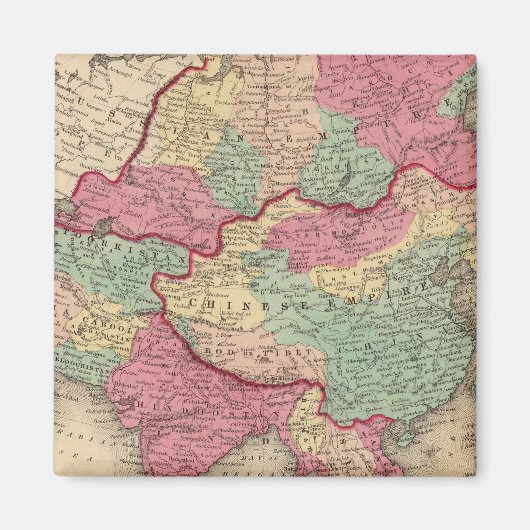 アジア43 マグネット (正面)