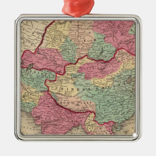 アジア43 メタルオーナメント (正面)