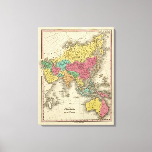 アジア4 キャンバスプリント (正面)