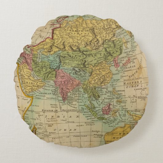 アジア4 ラウンドクッション (正面)